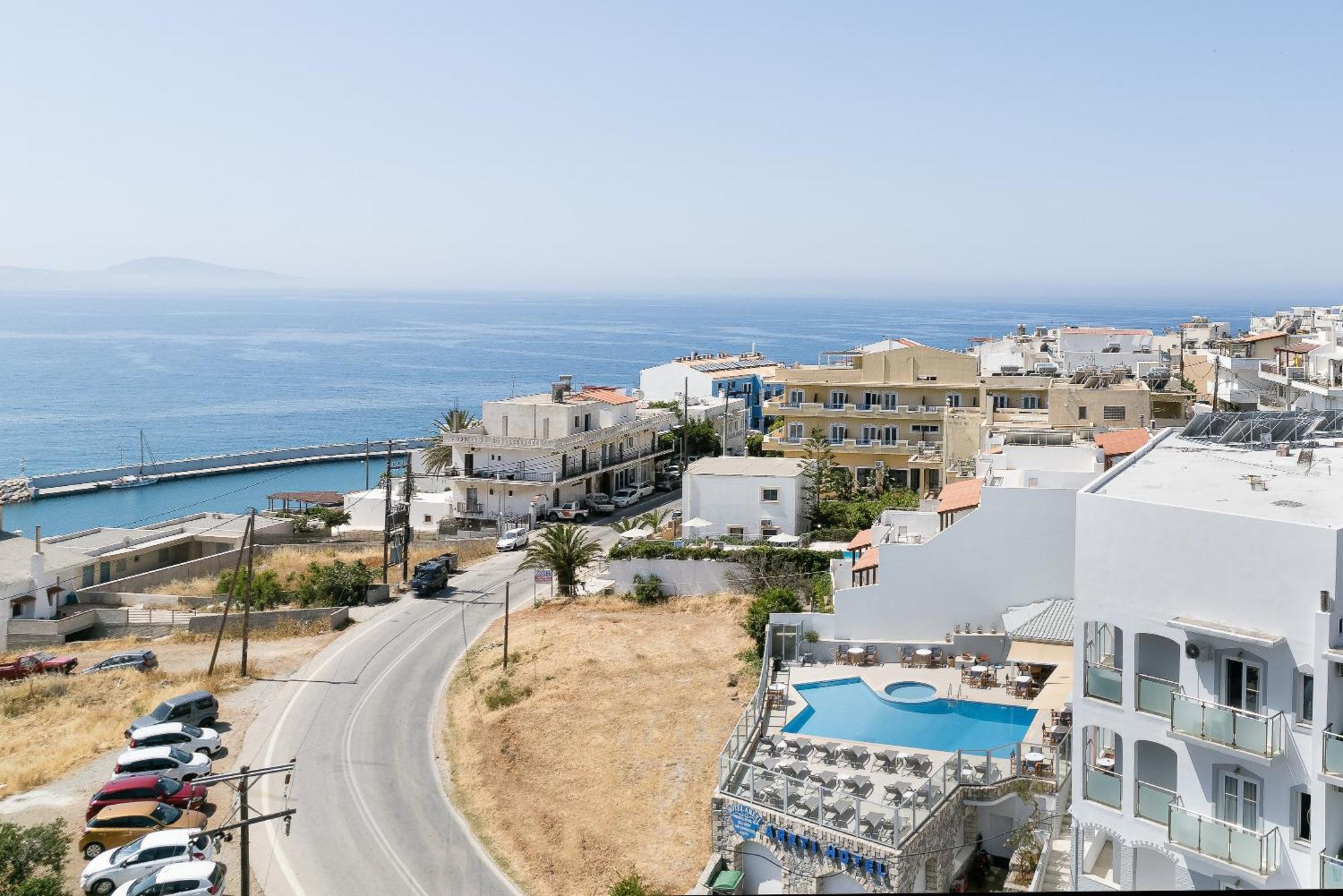 Areti Hotel Agia Galini Exteriör bild